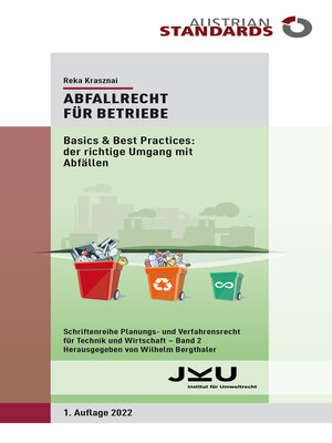 cover image of Abfallrecht für Betriebe